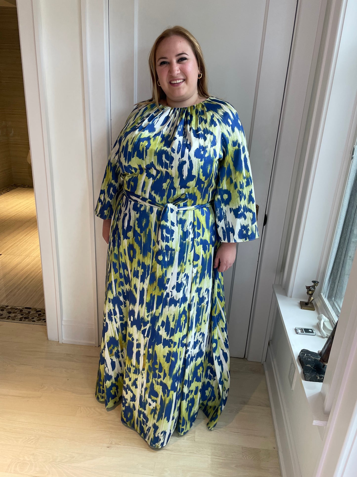 plus size, modest maxi dress