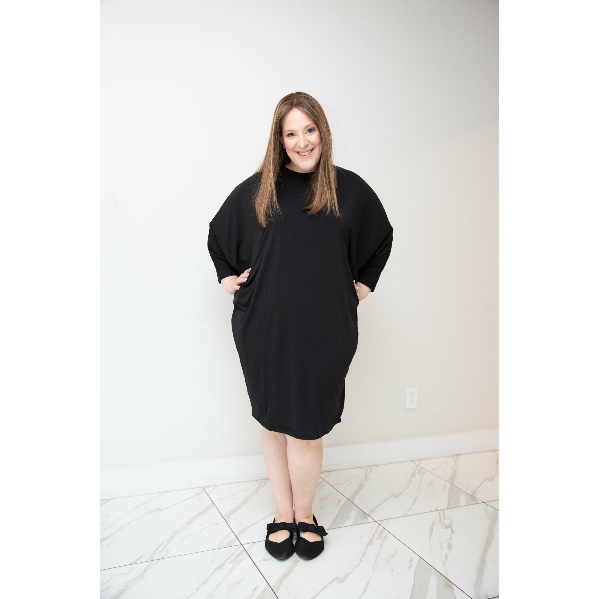 plus size, modest dress