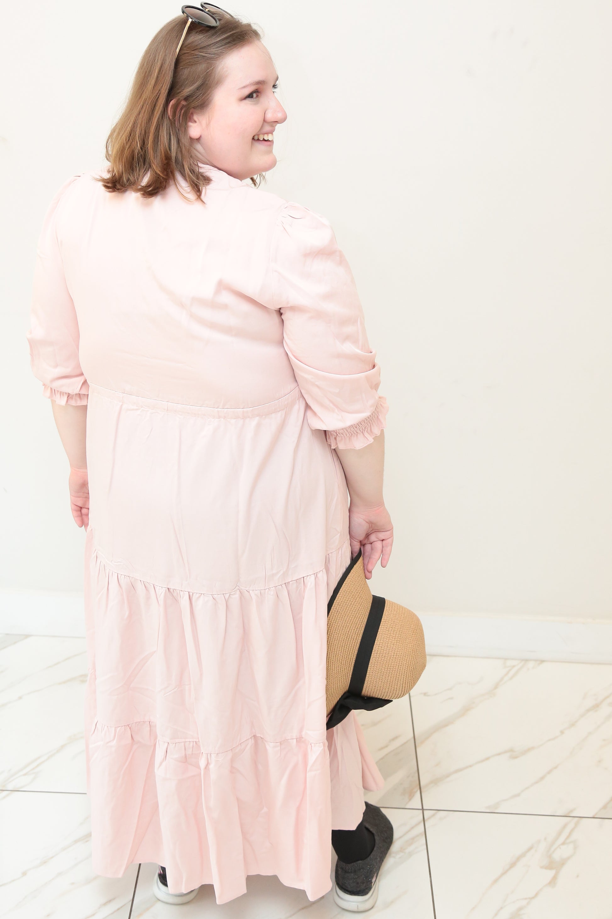 plus size, modest dress