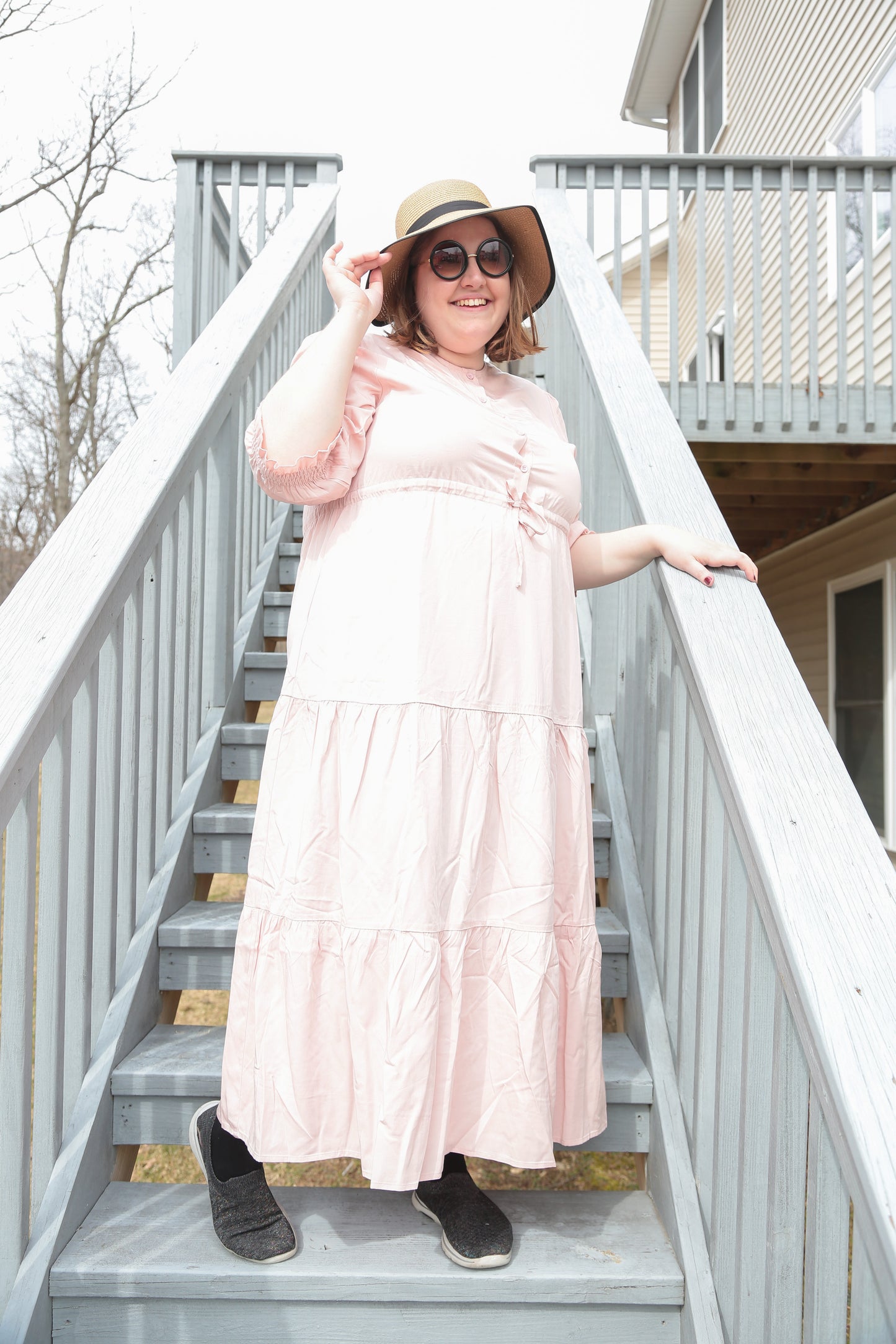 plus size, modest dress