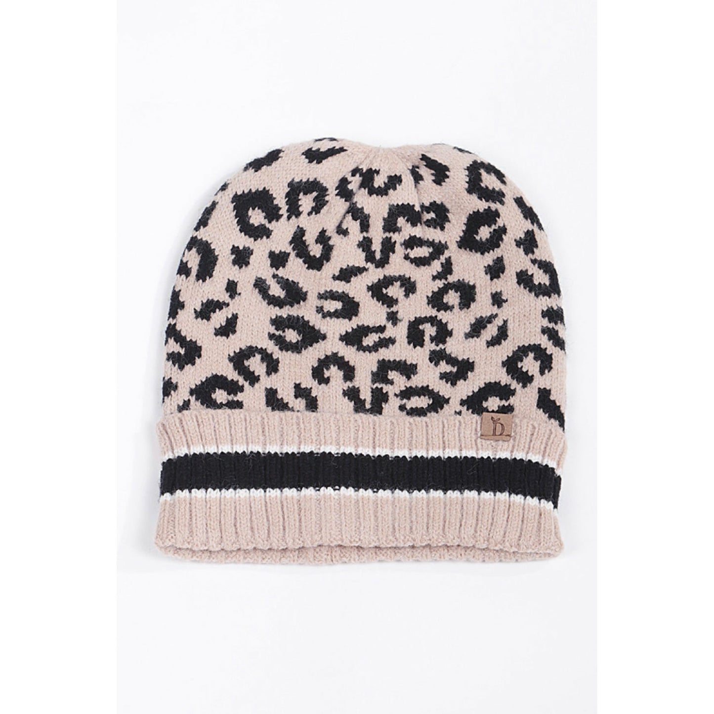 Leopard Print Beanie